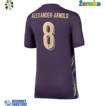 Engleska Alexander-Arnold #8 Gostujuci Dres za Ženska EP 2024 Kratak Rukav